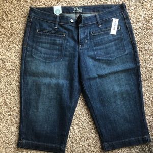 Old Navy jean capris Diva,  Size 12 NWT!
